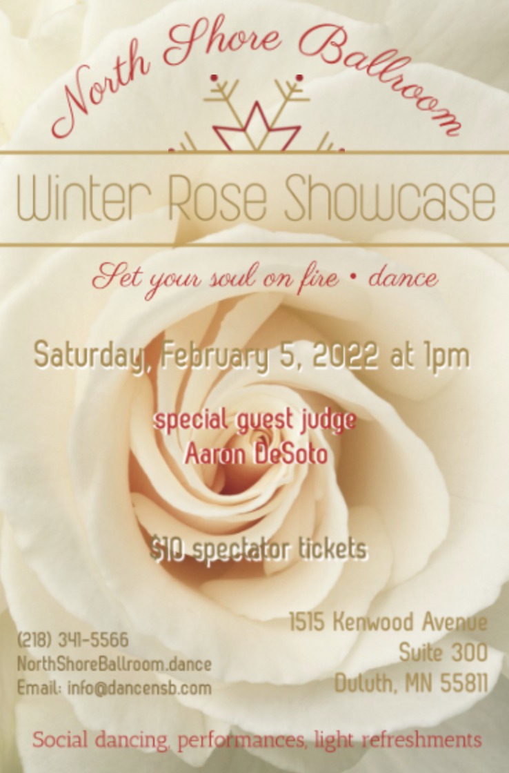 Winter Rose Showcase poster