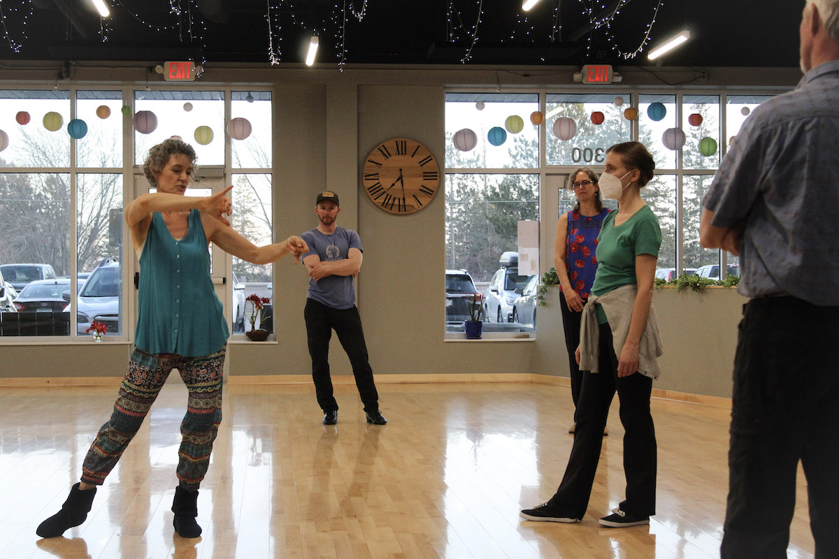 West Coast Swing group dance class