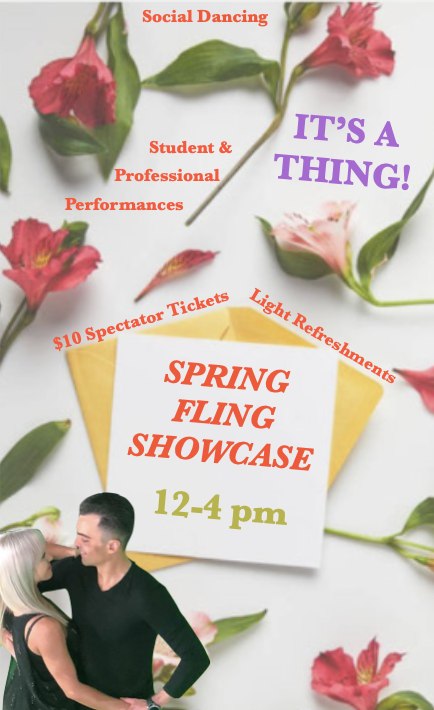 Spring Showcase flyer