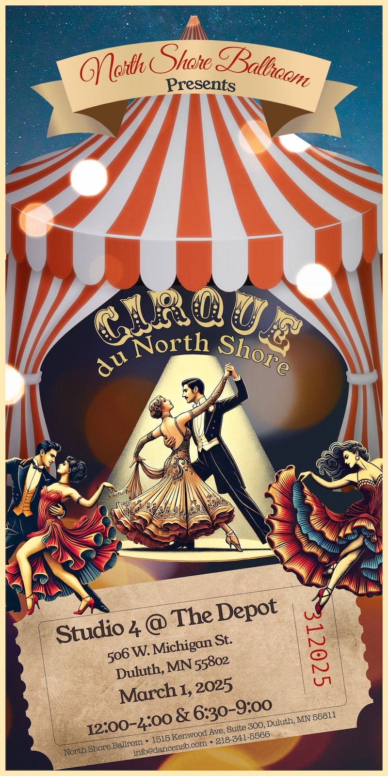 Cirque du North Shore poster